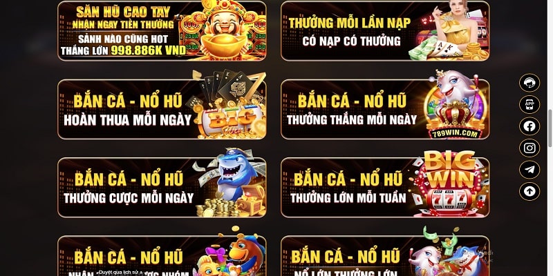 Khuyến mãi nổ hũ ngập tràn